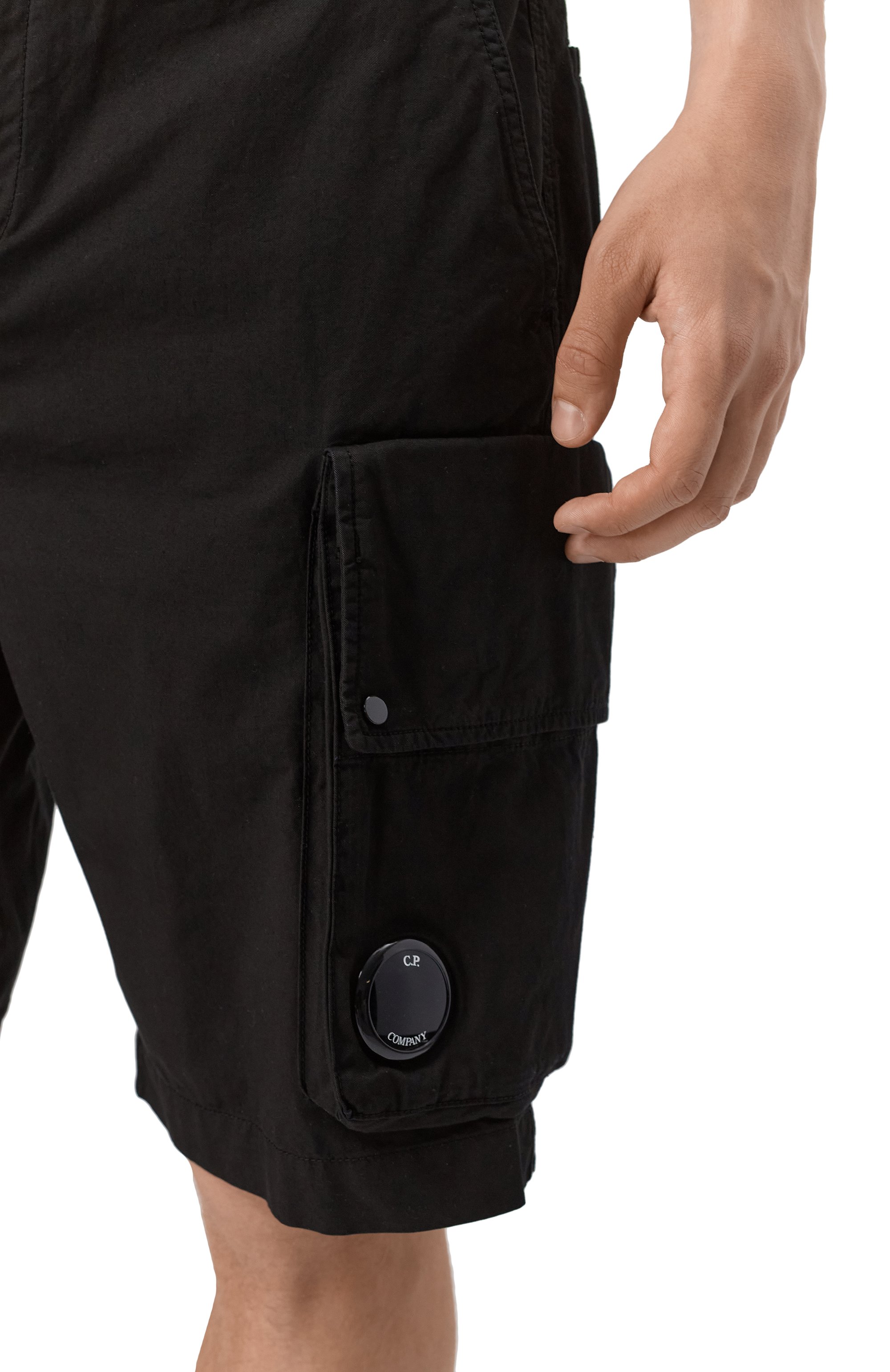 Хлопковые шорты C.P. COMPANY, арт. 18CMBE315A1103400, фото 5