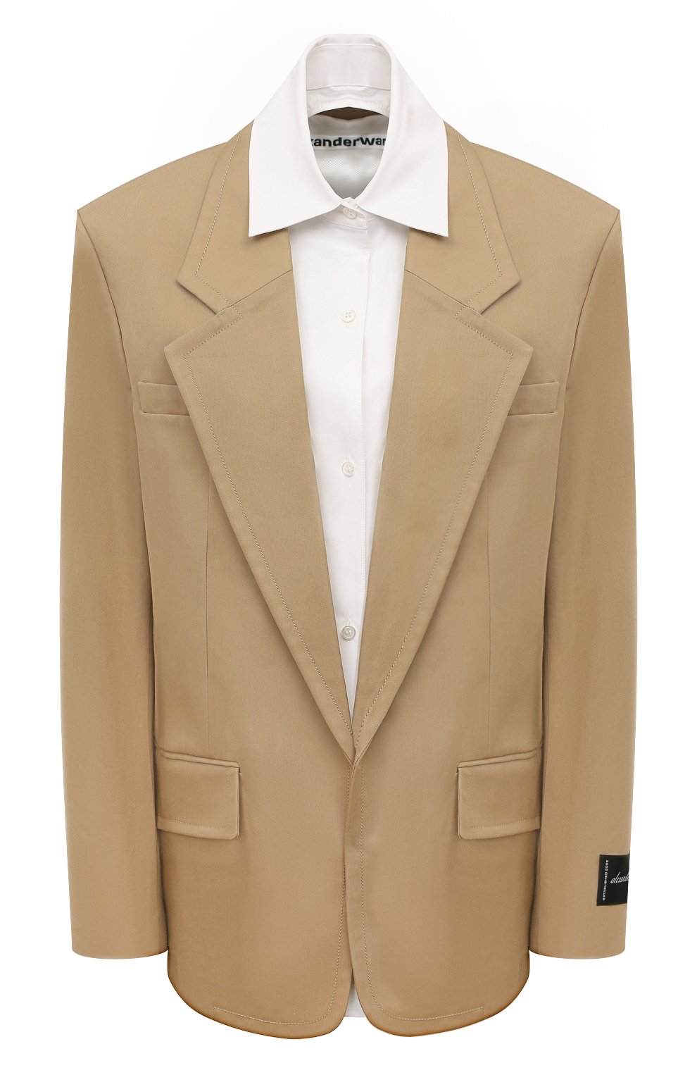 Хлопковый жакет ALEXANDER WANG, арт. 1WC3242563, фот о 1