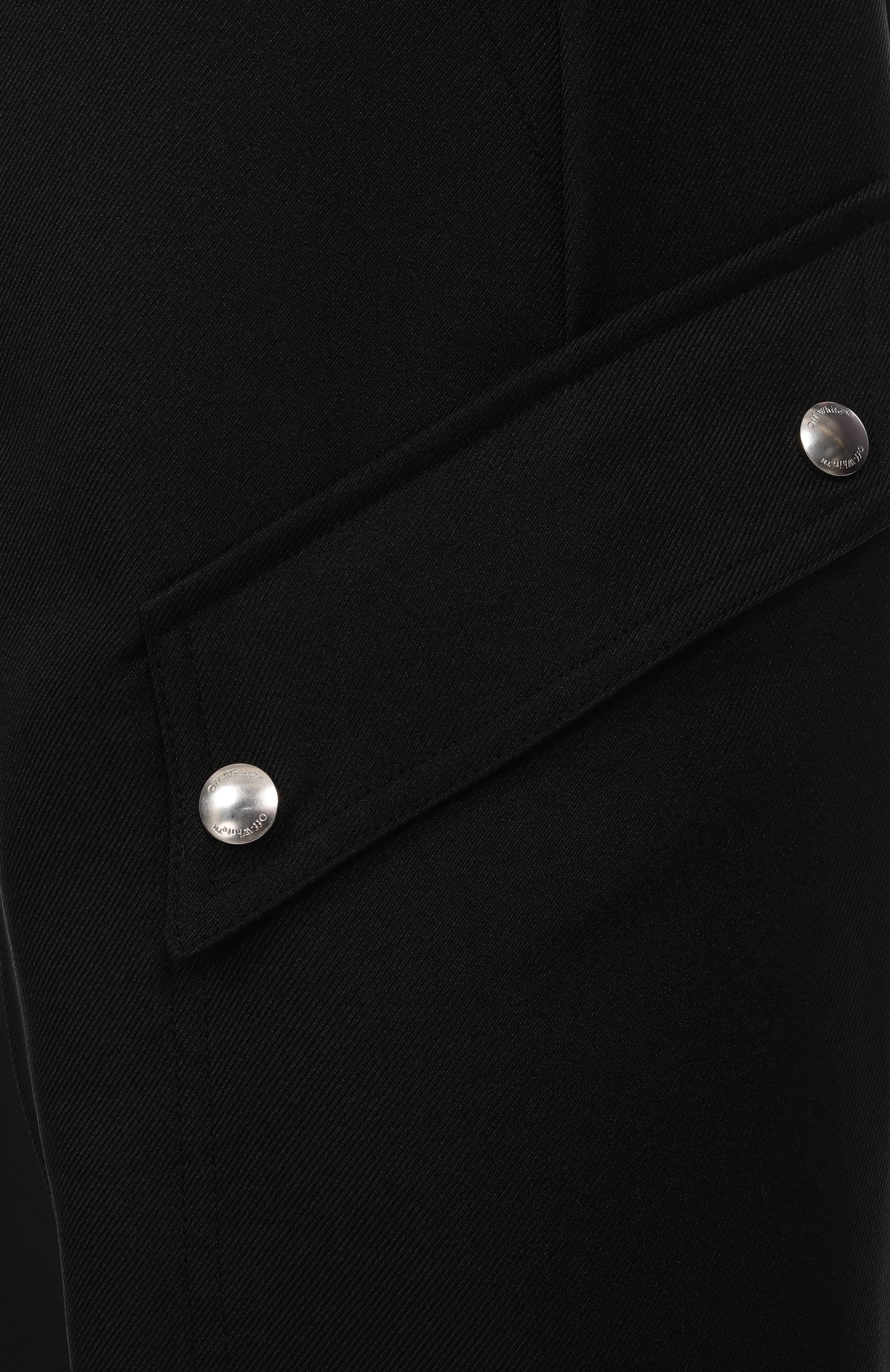 Шерстяные брюки-карго OFF-WHITE, арт. 0MC0039S25FAB004, фото 6