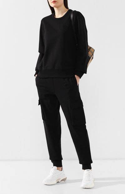 Хлопковые джоггеры BURBERRY, арт. 8007167, фото 2
