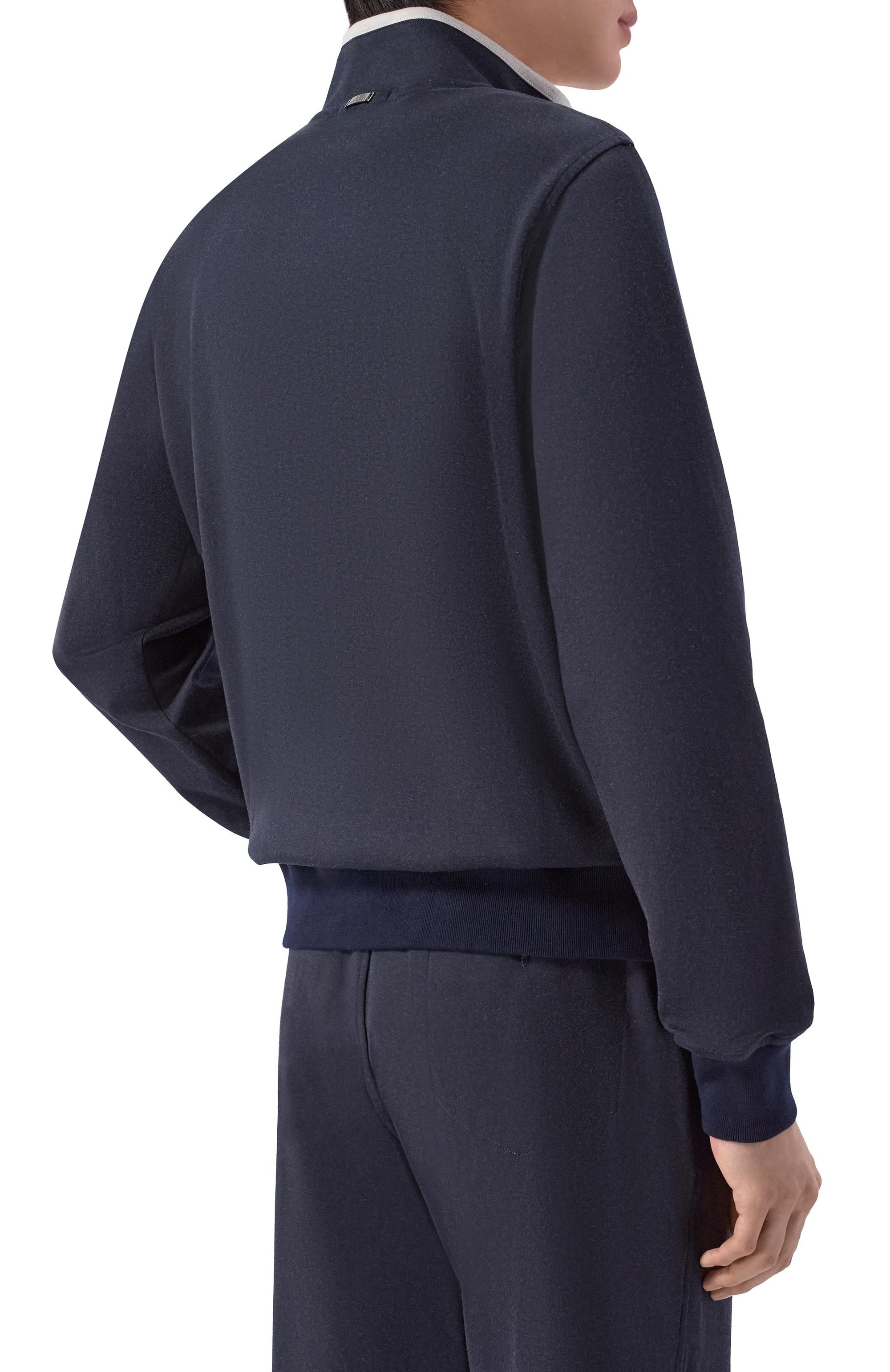 Толстовка из хлопка и шелка CAPOBIANCO, арт. 20M452.DS00._002, фото 4