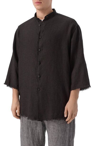 Льняная рубашка INLINUM, арт. VALENTIN0 3/4/BAIA, фото 3