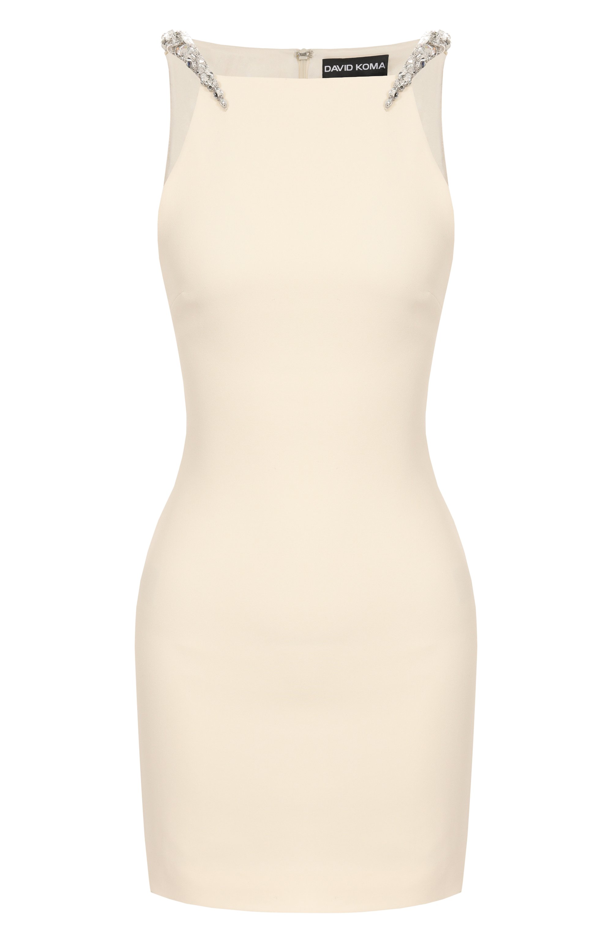 Платье с отделкой стразами DAVID KOMA, арт. RE25DK48D, фото 1