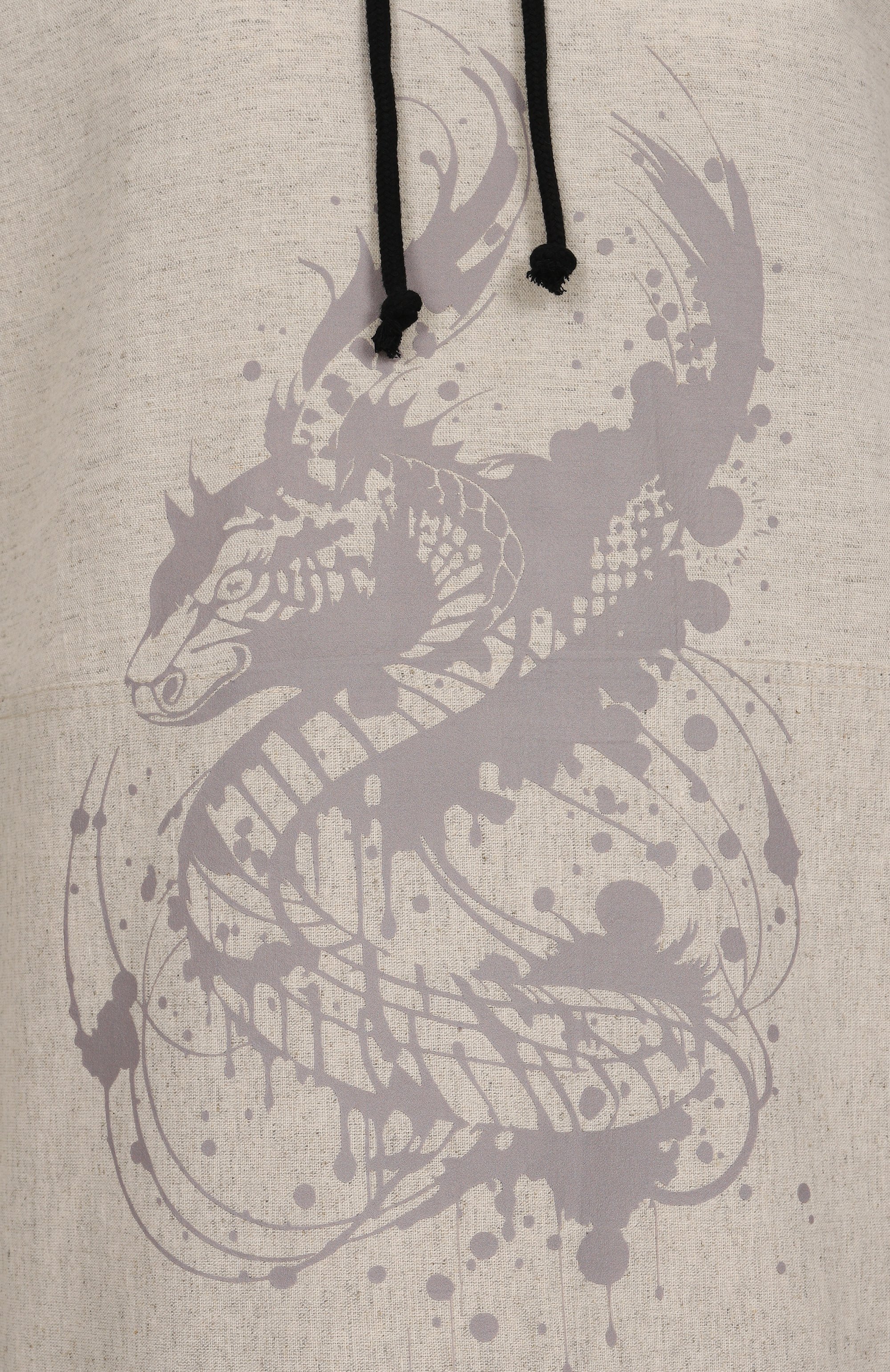 Льняное худи MIDGARD PARIS, арт. HD1801-LN-BJ/GR, фото 6