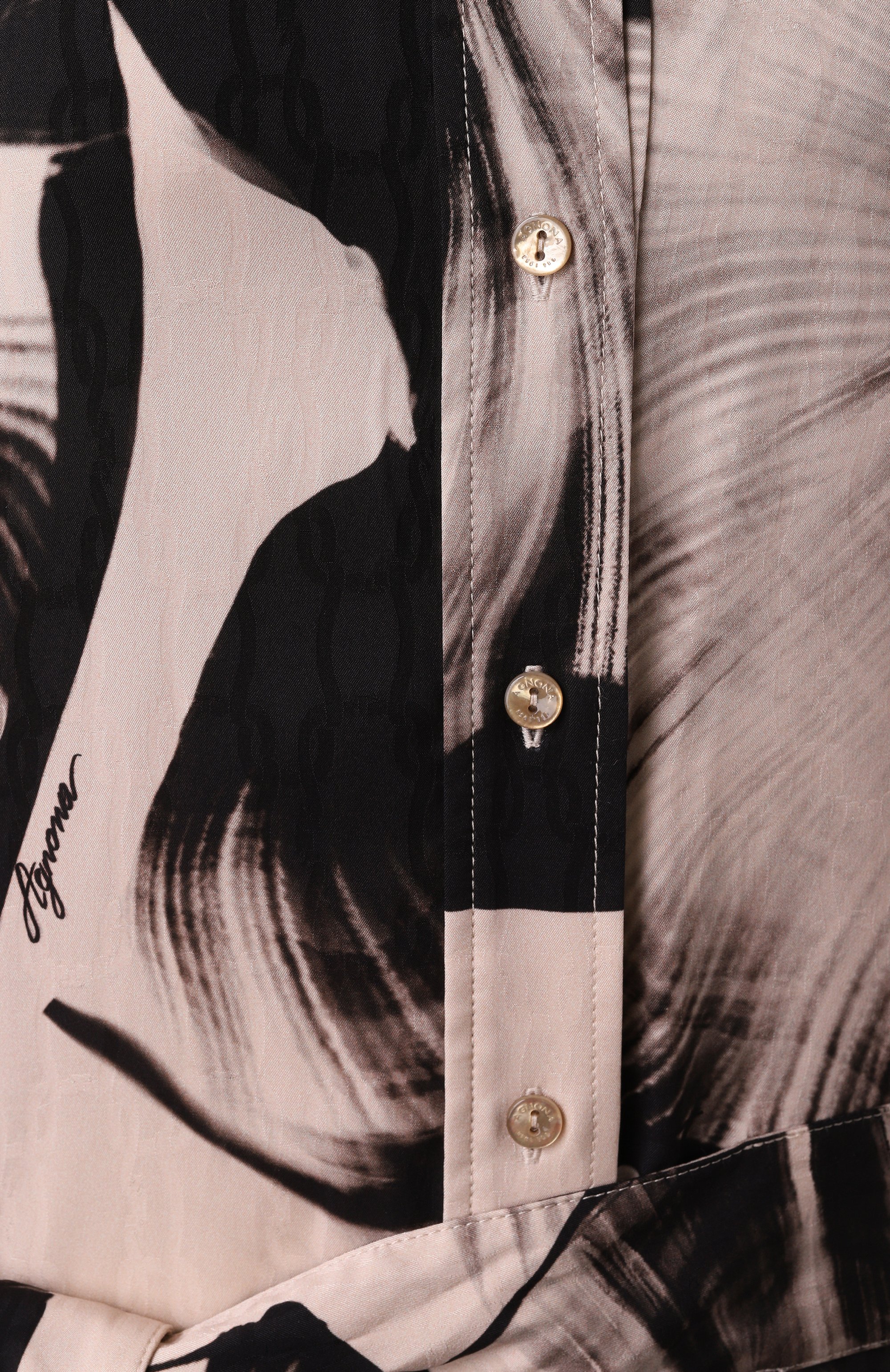 Блузка из вискозы и шелка AGNONA, арт. TD0903/S5033, фото 6