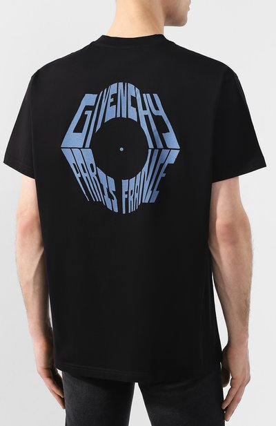 Хлопковая футболка GIVENCHY, арт. BM70PF3002, фото 4