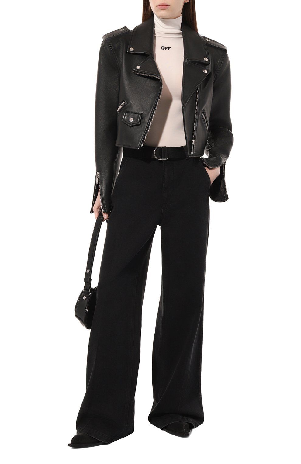 Водолазка из вискозы OFF-WHITE, арт. 0WAD137C99JER002, фото 2