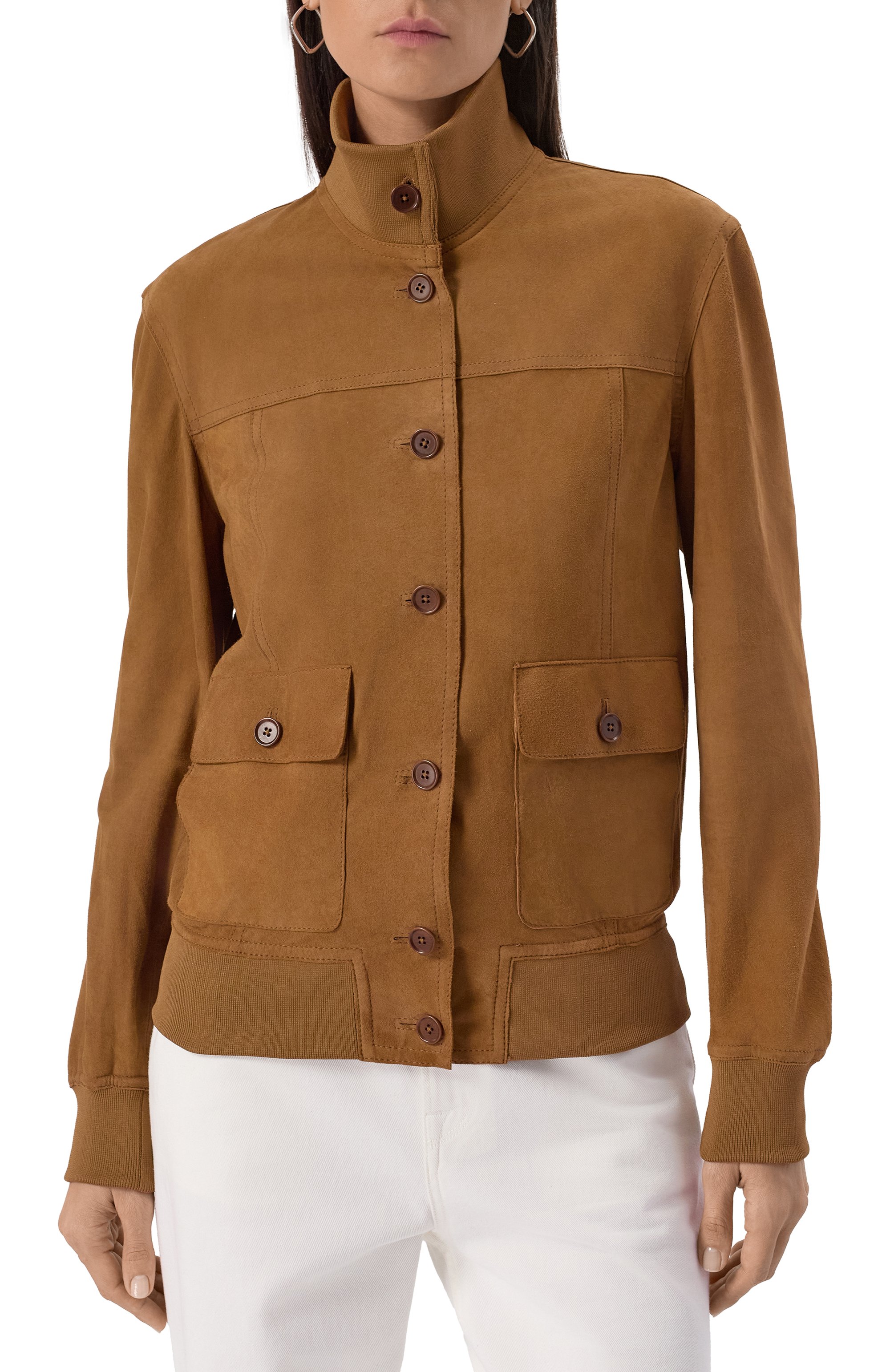 Замшевая куртка P.A.R.O.S.H., арт. D431678, фото 3