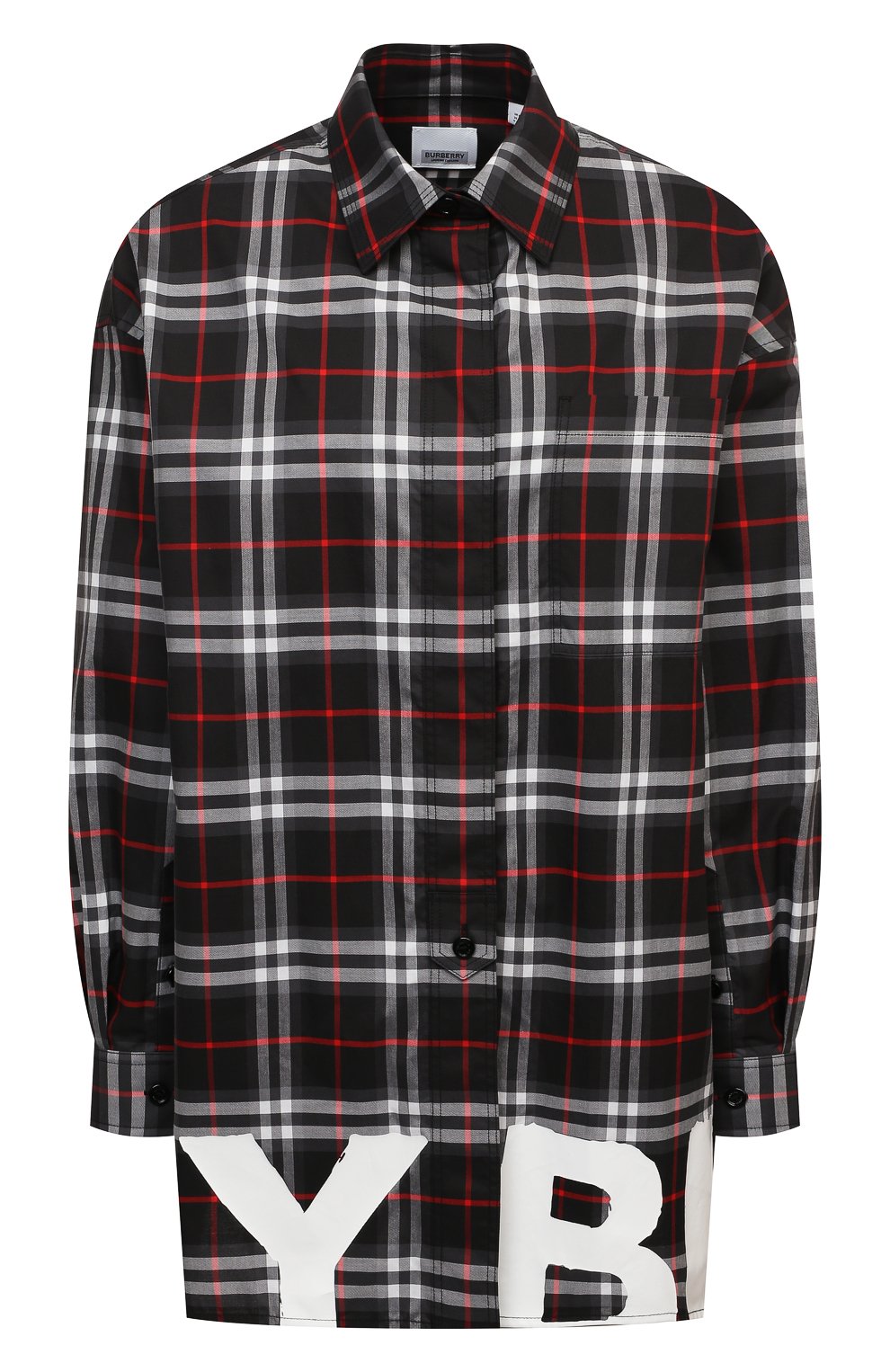 Хлопковая руб ашка BURBERRY, арт. 8038144, фото 1