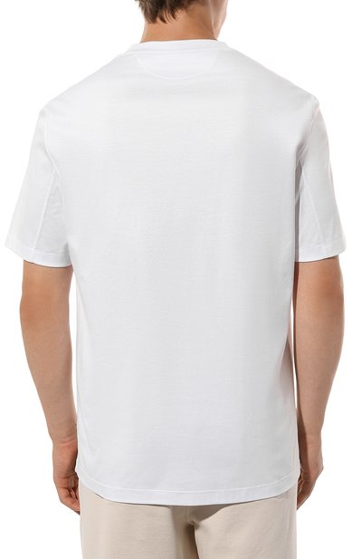 Хлопковая футболка BRUNELLO CUCINELLI, арт. M0B138440, фото 4