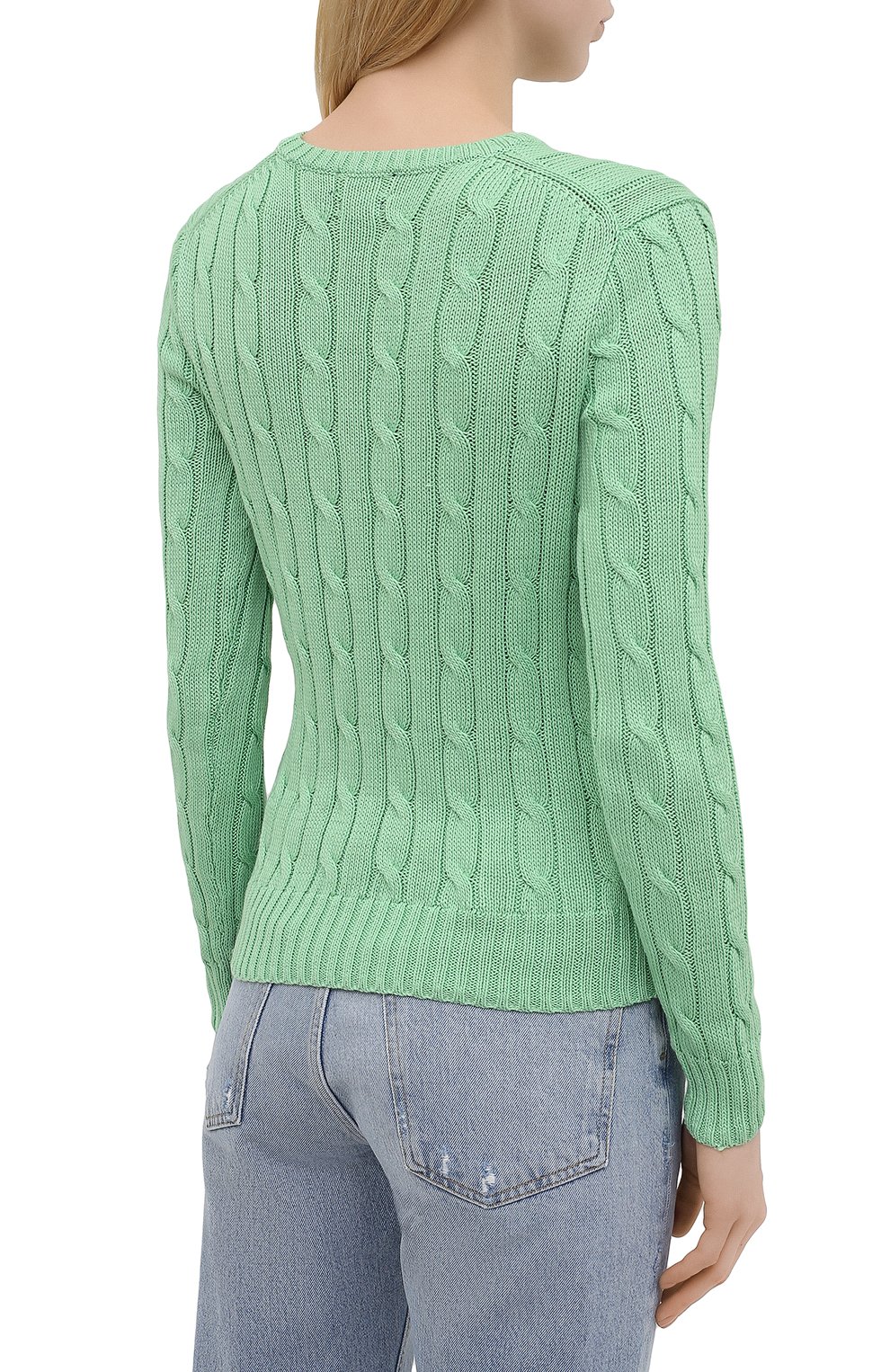 Хлопковый пуловер POLO RALPH LAUREN, арт. 211580009, фото 4