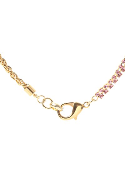 Колье CRYSTALLINE JEWELLERY розового цвета по цене 15840 руб., арт. 587Z, фото 4 Колье CRYSTALLINE JEWELLERY, арт. 587Z, фото 4