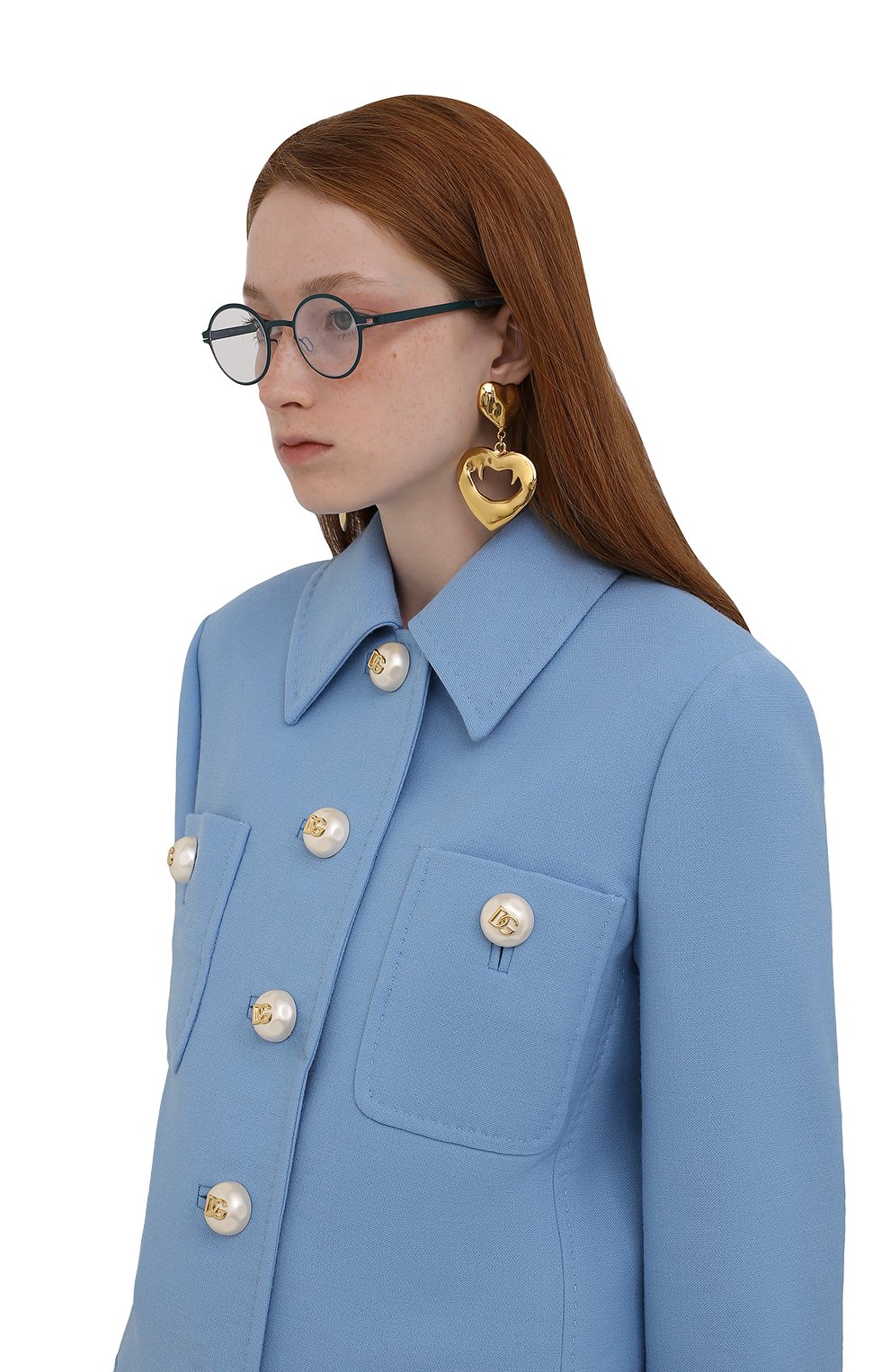 Оправа MYKITA темно-синего цвета по цене 41700 руб., арт. GETZ/LAG00N GREEN/CLEAR 468, фото 2 Оправа MYKITA, арт. GETZ/LAG00N GREEN/CLEAR 468, фото 2