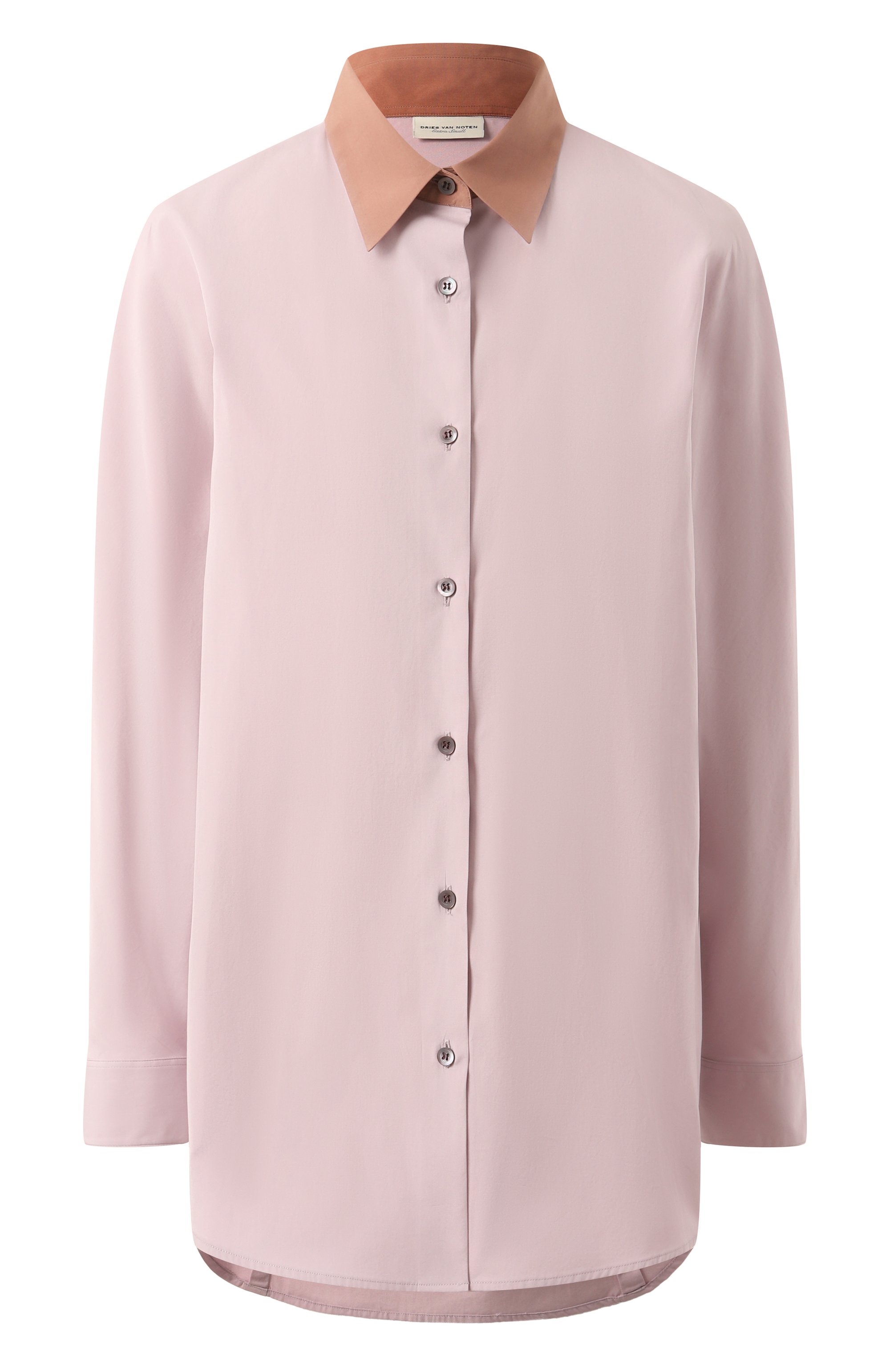 Хлопковая рубашка DRIES VAN NOTEN, арт. 242-010708-9244, фото 1