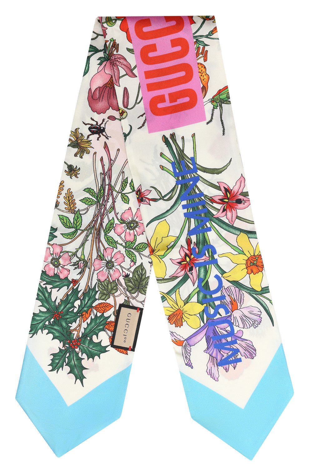 Шелковый шарф-бандо GUCCI, арт. 678992 3G001, фото 1
