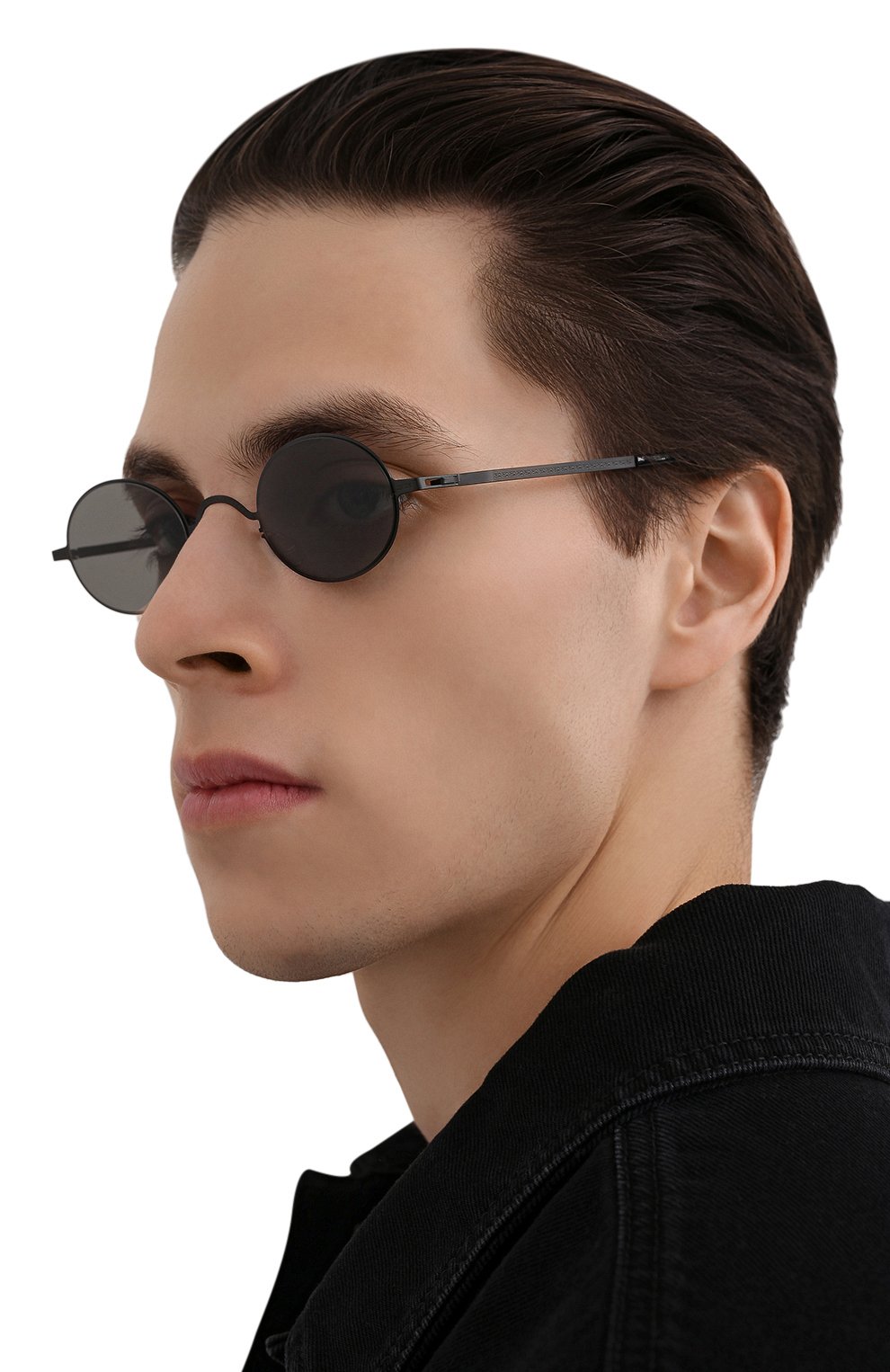 Солнц езащитные очки MAISON MARGIELA, арт. MMCRAFT 005/BLACK/GREY S0LID 002, фото 3