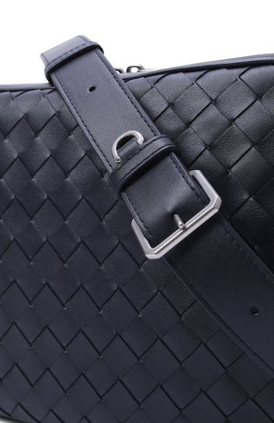 Сумка intrecciato BOTTEGA VENETA темно-синего цвета по цене 346500 руб., арт. 755925/V2HL1, фото 5 Сумка intrecciato BOTTEGA VENETA, арт. 755925/V2HL1, фото 5