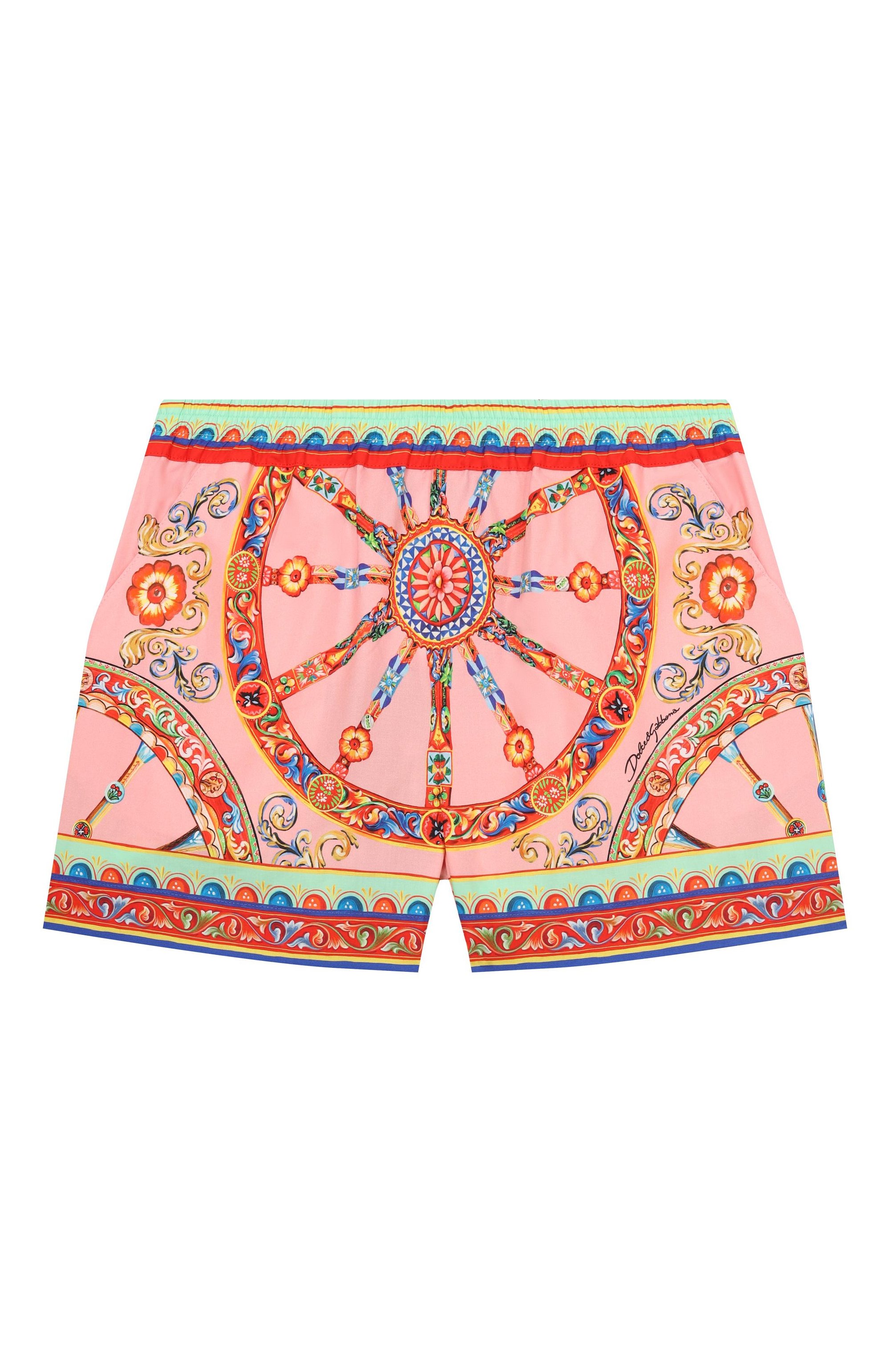 Хлопковые шорты DOLCE & GABBANA, арт. L53Q29/FI501_001, фото 1