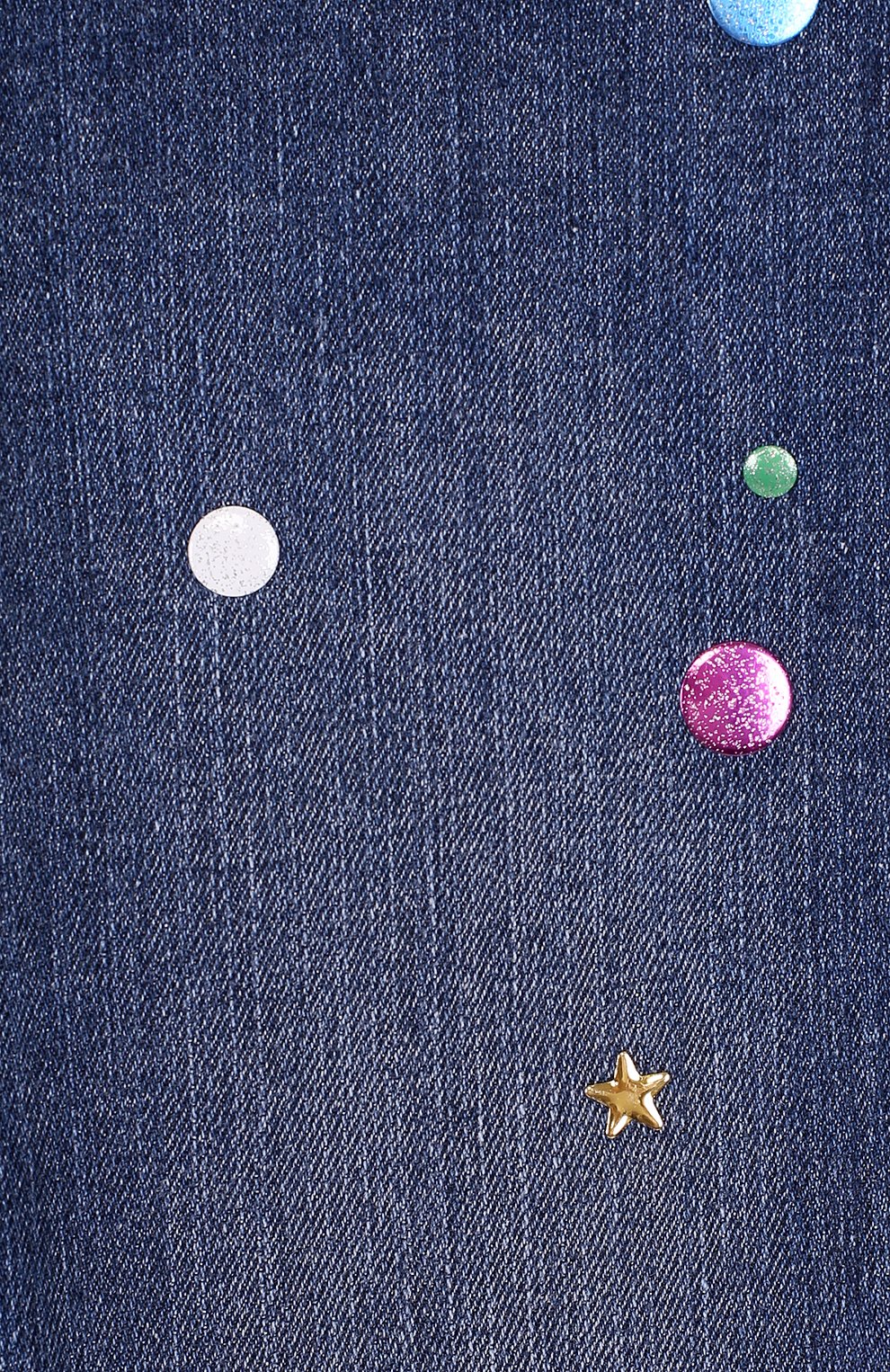 Джинсы с металлизированной отделкой MARC JACOBS (THE), арт. W14189/6A-12A, фото 3