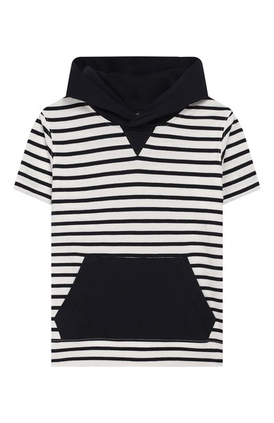 Хлопковая футболка с капюшоном BRUNELLO CUCINELLI, арт. BQ819T160C, фото 1