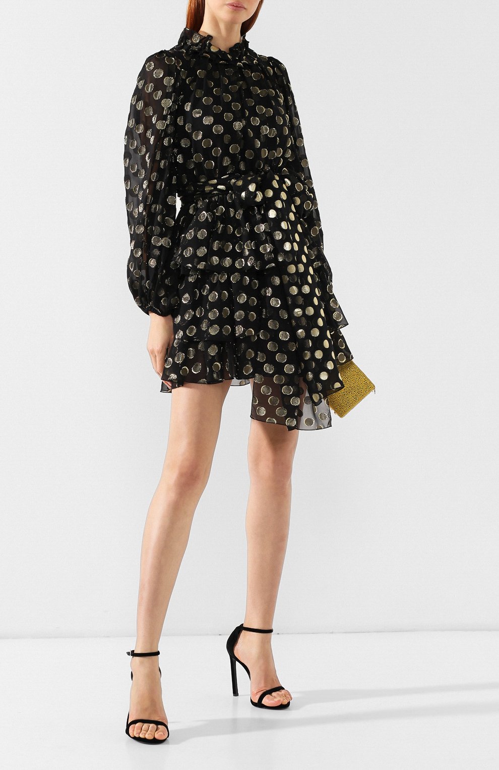 Шелковое платье DOLCE & GABBANA, арт. F6C1XT/HJMBI, фото 2