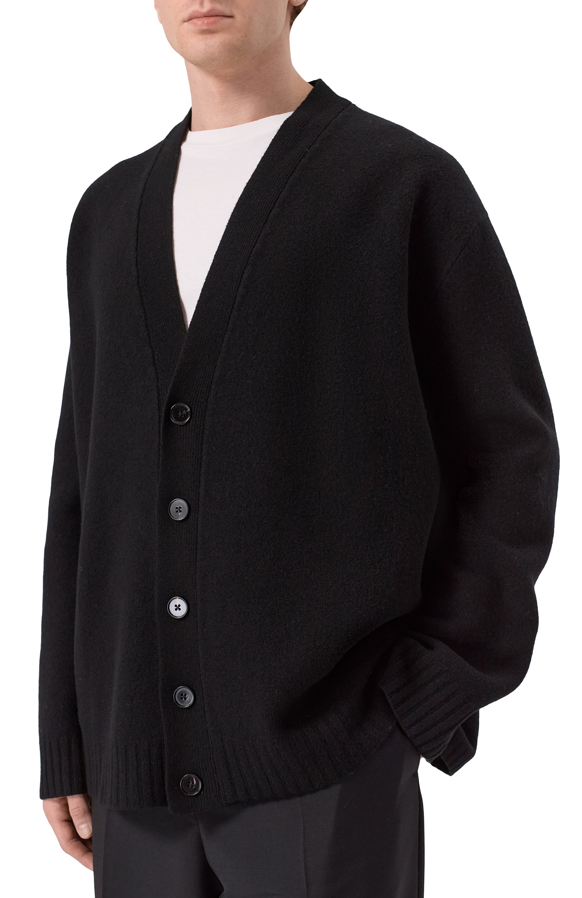 Шерстяной кардиган JIL SANDER, арт. J22HP0005-J14506, фото 3