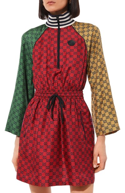 Шелковое платье GUCCI, арт. 660424 XJDJJ, фото 3