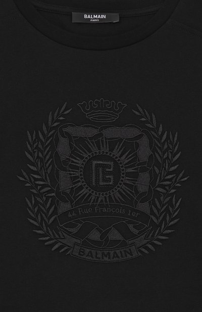 Хлопковая футболка BALMAIN, арт. BY8B21, фото 3