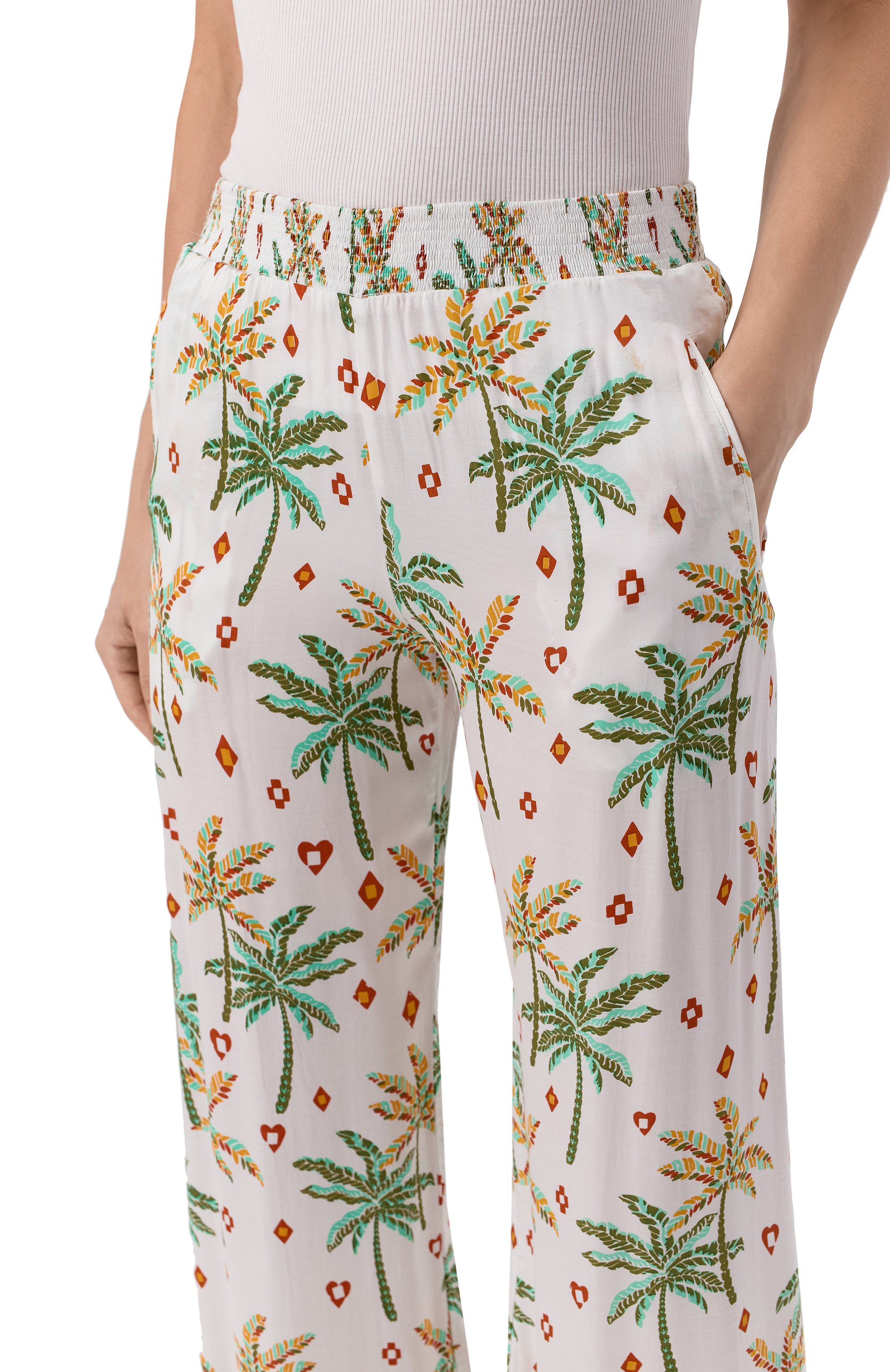 Брюки из вискозы POUPETTE ST BARTH, арт. W8CS25QGEQG, фото 5