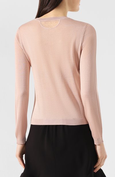 Пуловер из смеси кашемира и шелк а REDVALENTINO, арт. RR3KC04L/1W7, фото 4
