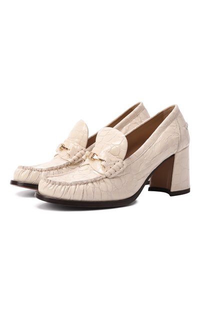 Женские кожаные туфли FERRAGAMO, арт. 01K348/784