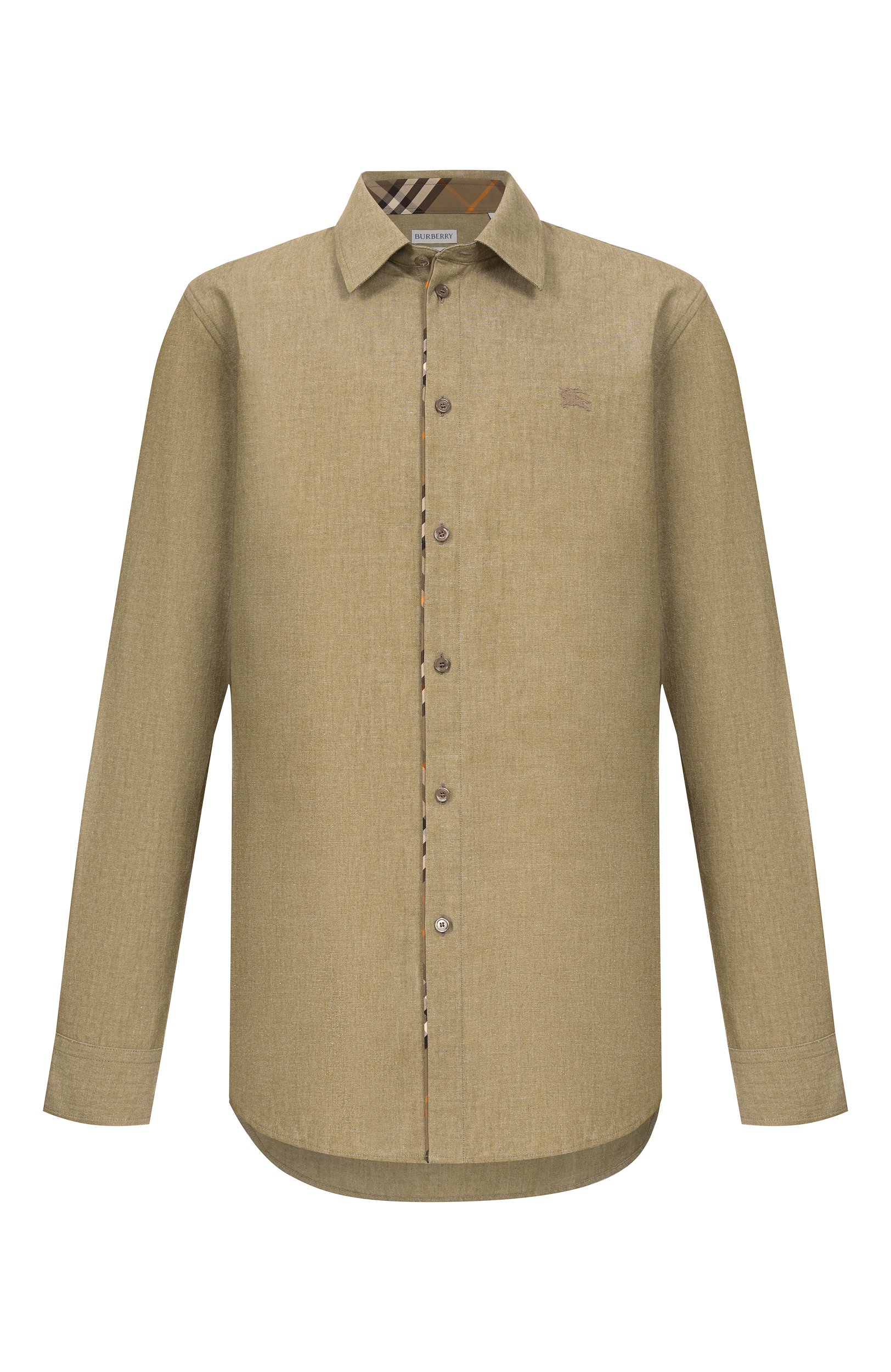 Хлопковая рубашка BURBERRY, арт. 8129160, фото 1