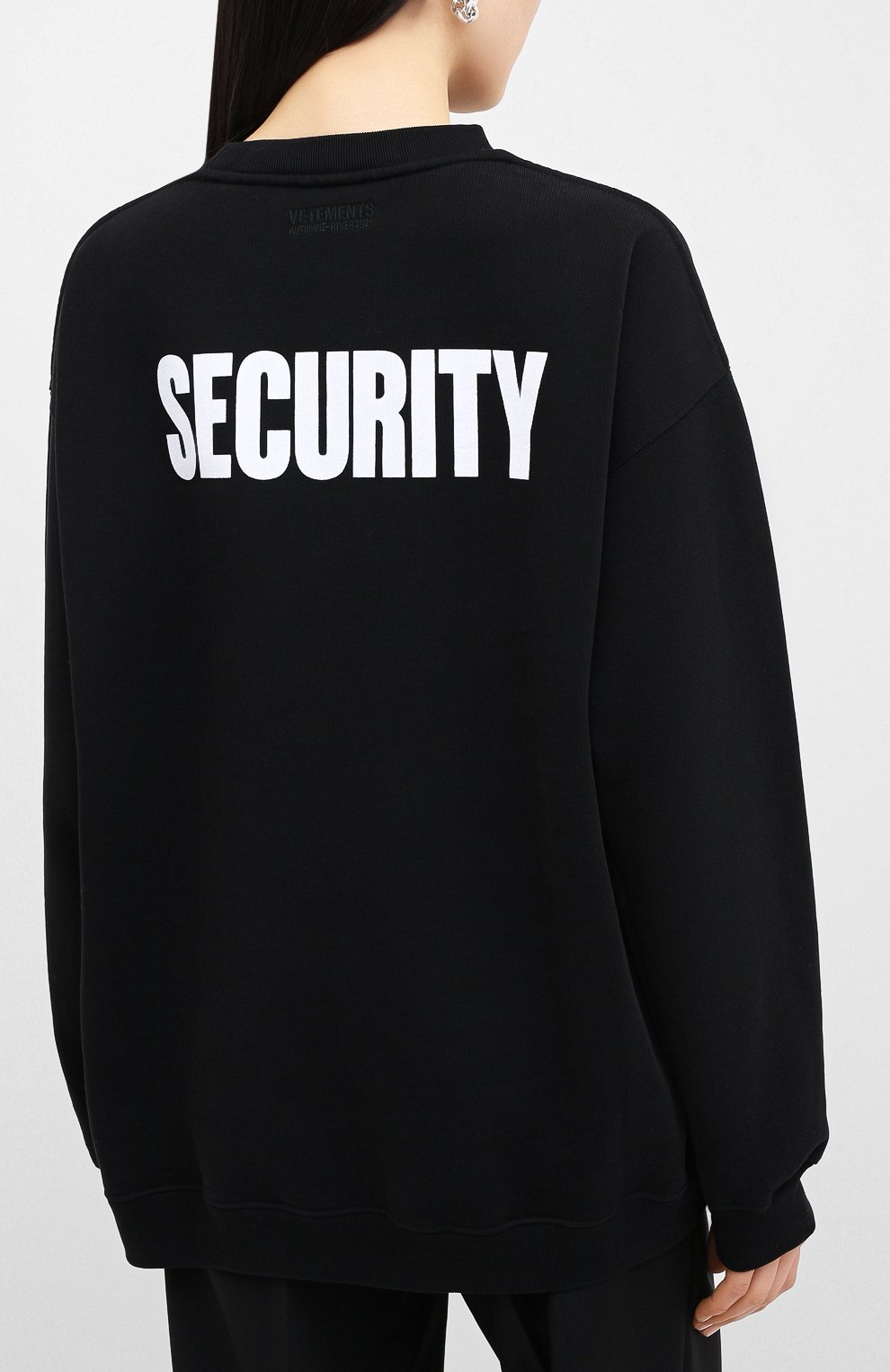 Хлопковый свитшот VETEMENTS, арт. UAH21TR528 1601/W, фото 4
