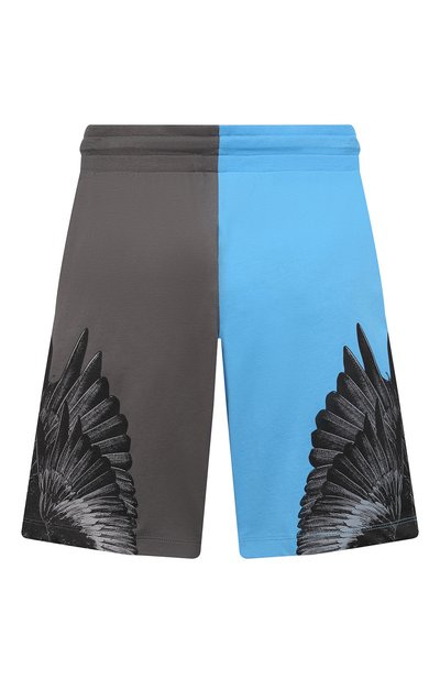 Хлопковые шорты MARCELO BURLON KIDS OF MILAN, арт. 21E/B/MB/3250/0010/2-6Y, фото 2