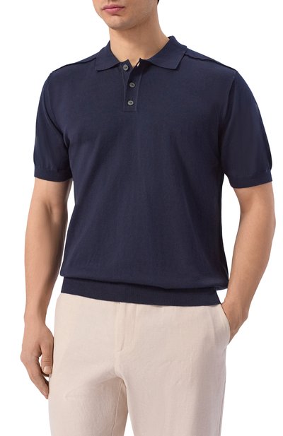 Хлопковое поло C.P. COMPANY, арт. 20CMKN099A/110560A, фото 3