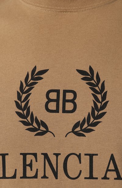 Хлопковая футболка BALENCIAGA, арт. 578139/TEV52, фото 5