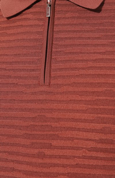 Поло из шелка и хлопка ZILLI, арт. MBZ-PZ082-0PTI1/MC01, фото 5