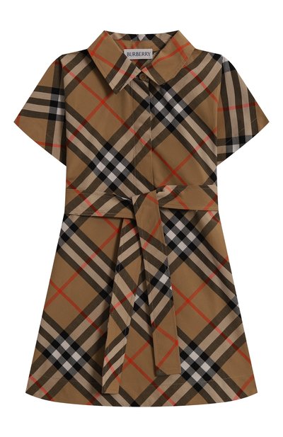 Хлопковое платье BURBERRY, арт. 8091076