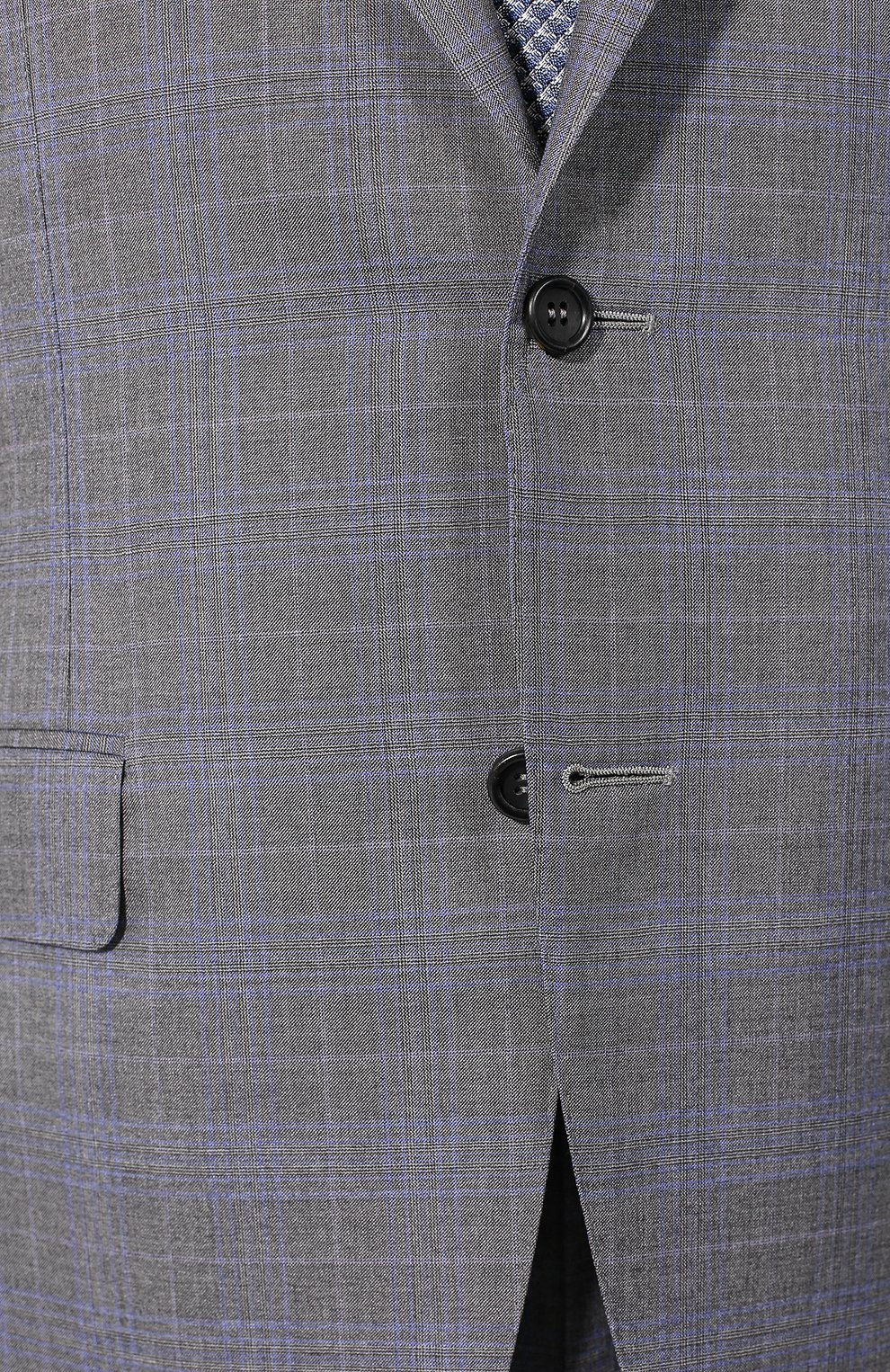 Костюм из смеси шерсти и шелка CANALI, арт. T11280/19/BX00228, фото 6