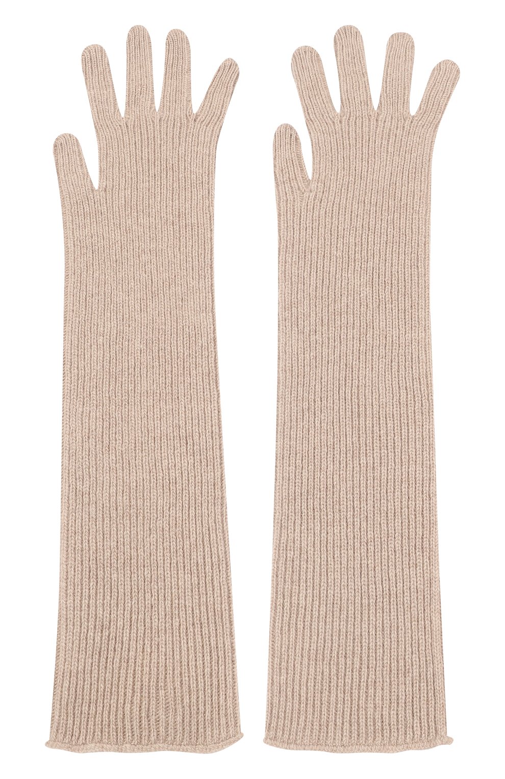 Перчатки из шерсти и кашемира ELEVENTY бежевого цвета по цене 13800 руб., арт. H81ACCH08/MAG0H077, фото 3 Перчатки из шерсти и кашемира ELEVENTY, арт. H81ACCH08/MAG0H077, фото 3