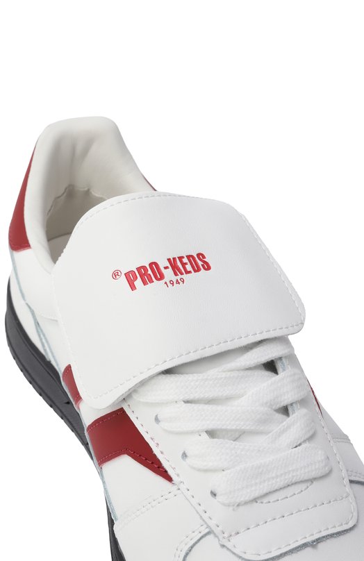 Кожаные кеды Field King Pro-Keds 1949 FIELD KING/LEATHER Белый  FIELD KING/LEATHER Фото 7
