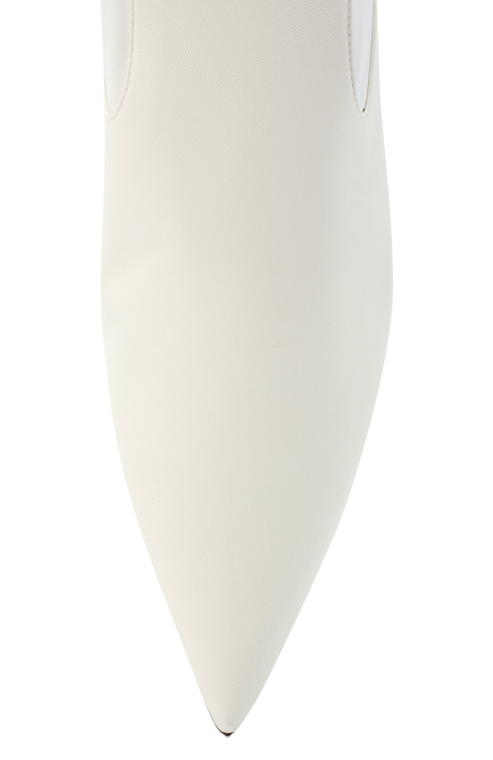 Кожаные ботинки JIL SANDER белого цвета по цене 78150 руб., арт. JS35100A-12031, фото 5 Кожаные ботинки JIL SANDER, арт. JS35100A-12031, фото 5