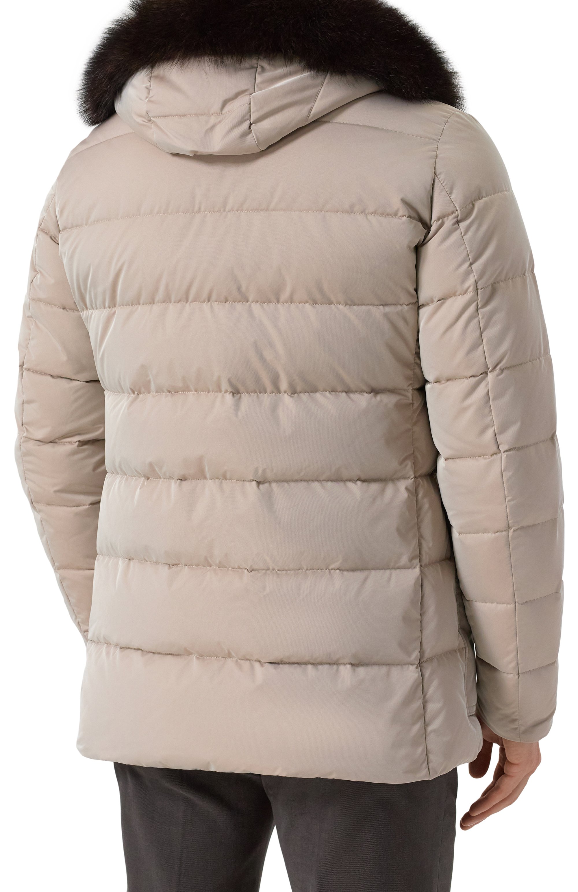 Пуховик fagio-f с отделкой из енота MOORER, арт. FAGI0-F/KM, фото 4