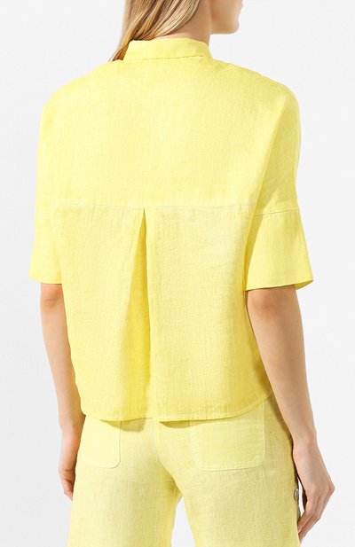 Льняная рубашка 120% LINO, арт. P0W1286/B317/F00, фото 4