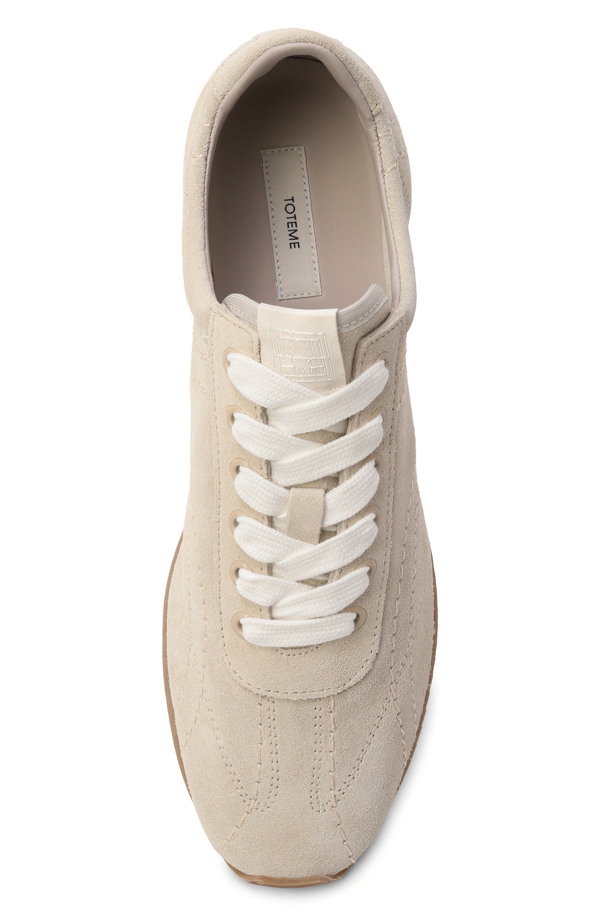 Замшевые кроссовки TOTEME, арт. 262-WAS0324-LE0027, фото 6