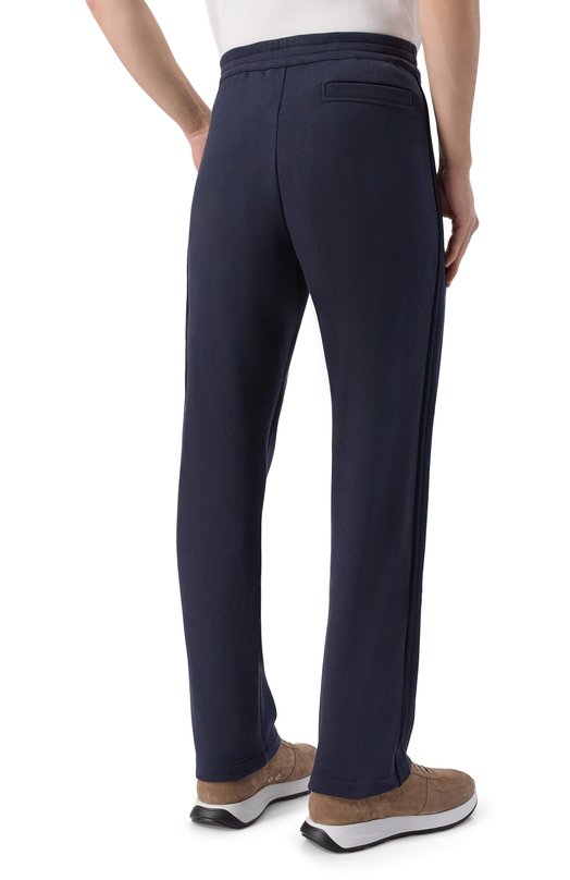 Хлопковые брюки Canali T0941/MJ02447 Синий  T0941/MJ02447 Фото 4