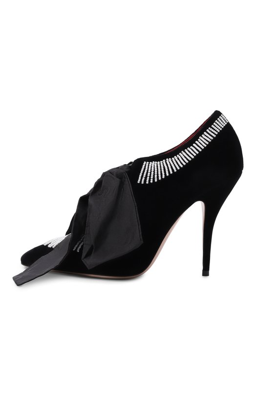 Замшевые туфли Rockoco 105 Valentino 7W0S0MZ6/KHW Чёрный  7W0S0MZ6/KHW Фото 4