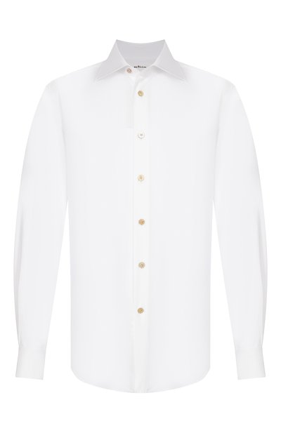 Мужская хлопковая сорочка KITON, арт. UCCH06601