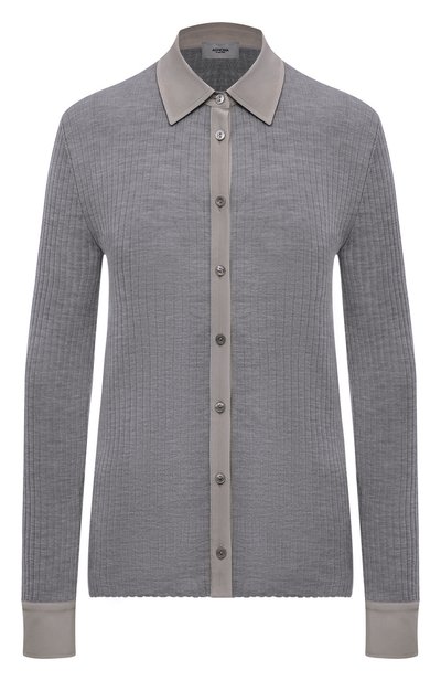 Женский кардиган из кашемира и шерсти AGNONA, арт. KD08018E/1V180LE