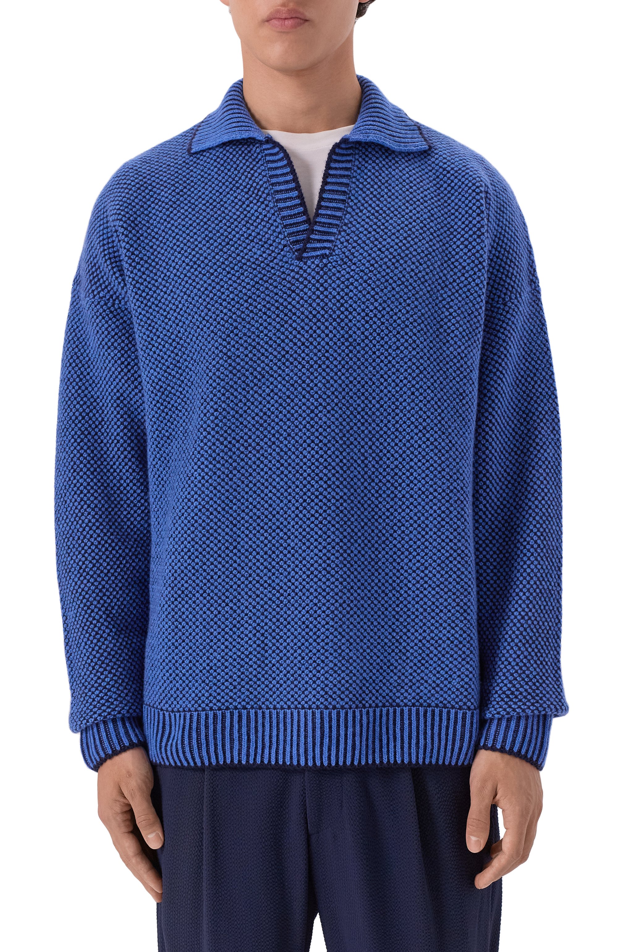 Шерстяное поло KITON, арт. UMM065504, фото 3